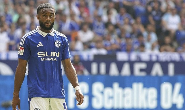 Moussa Sylla für Schalke im Einsatz