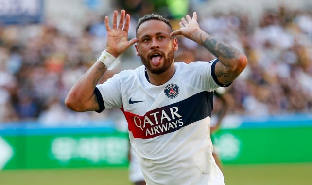 Neymar im Trikot von Paris St. Germain