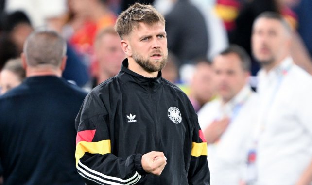 Niclas Füllkrug im Trainingsanzug der Nationalmannschaft