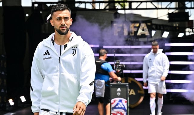 Nico González beim Walk-In für Juventus Turin bei der Klub-WM 2025