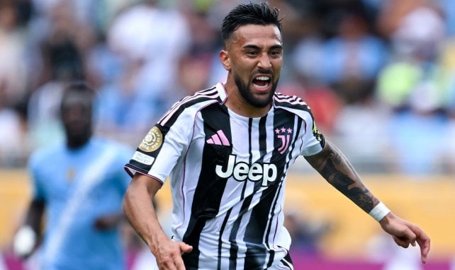 Nicolas González im Einsatz für Juventus
