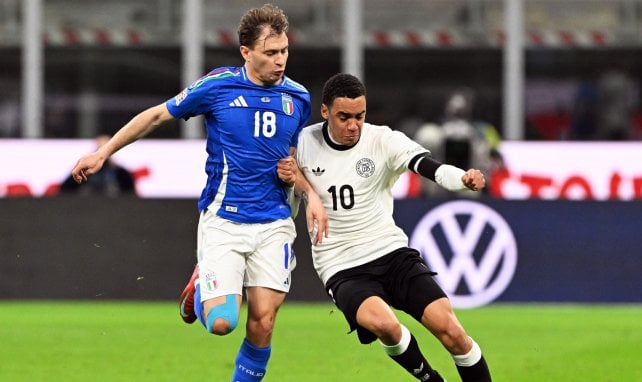Nicolò Barella im Duell mit Jamal Musiala
