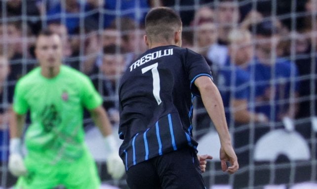 Nicolò Tresoldi beim Torabschluss