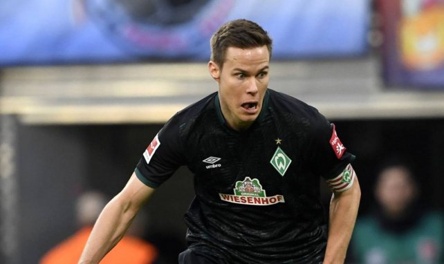 Niklas Moisander führt den SV Werder als Kapitän aufs Feld