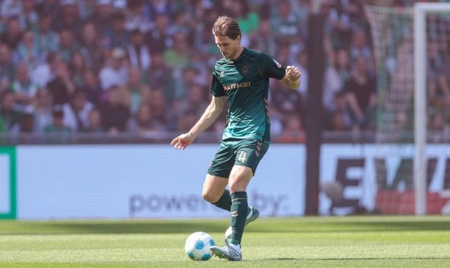 Niklas Stark im Trikot von Werder Bremen