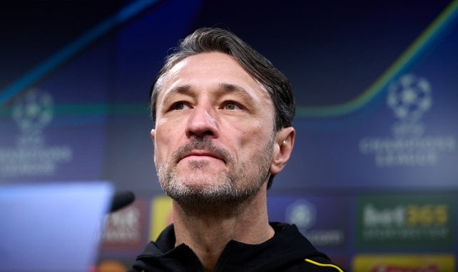 Niko Kovac auf einer PK