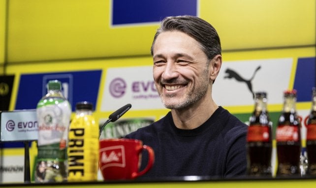 Niko Kovac geht gut gelaunt in seine erste Partie als Cheftrainer von Borussia Dortmund