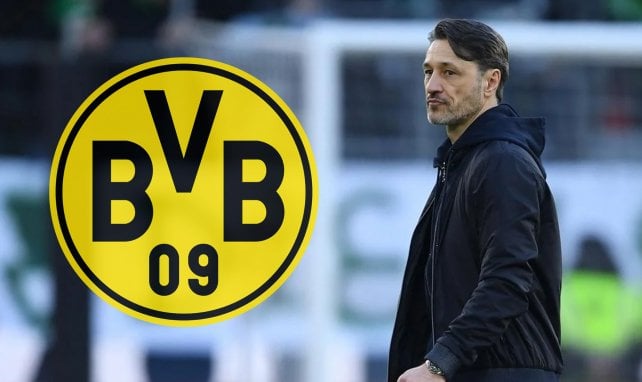 Niko Kovac mit BVB-Logo