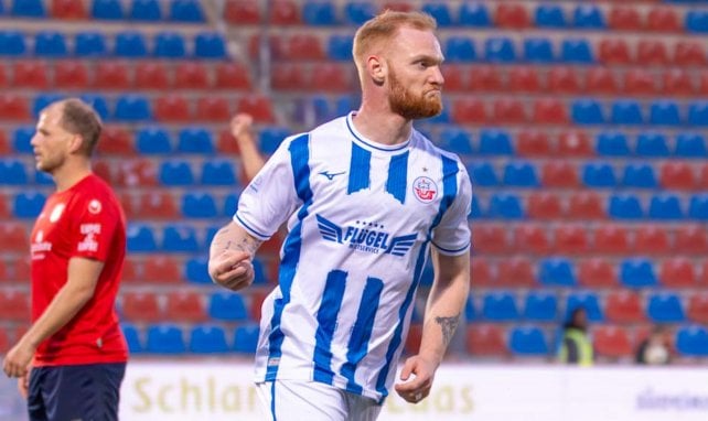 Nils Fröling im Hansa-Trikot