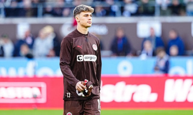 Noah Weißhaupt als Leihspieler beim FC St. Pauli