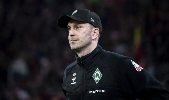 Werder Bremens Trainer Ole Werner steckt in der Ergebniskrise.