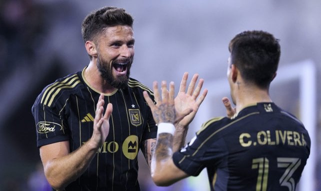 Olivier Giroud im Einsatz für Los Angeles