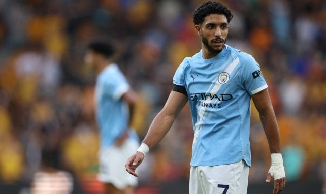 Omar Marmoush im City-Trikot