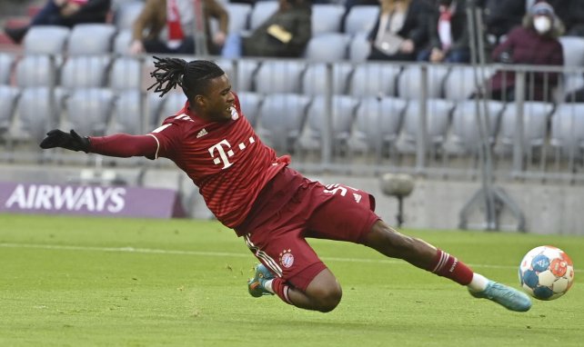 Omar Richards mit vollem Einsatz für den FC Bayern