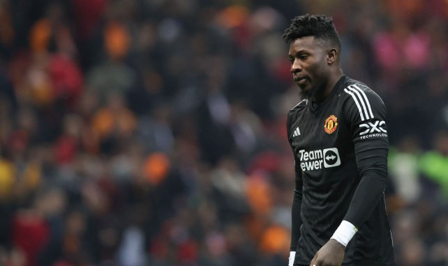 André Onana im Trikot von Manchester United