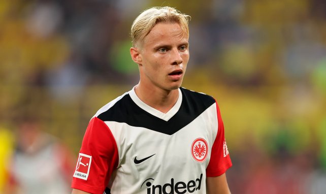 Oscar Höjlund im Eintracht-Trikot