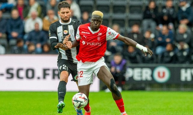 Oumar Diakité im Einsatz für Stade Reims