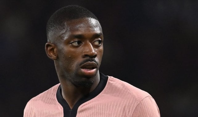 Ousmane Dembélé im Trikot von PSG