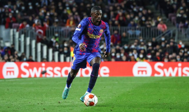Ousmane Dembélé im Trikot des FC Barcelona