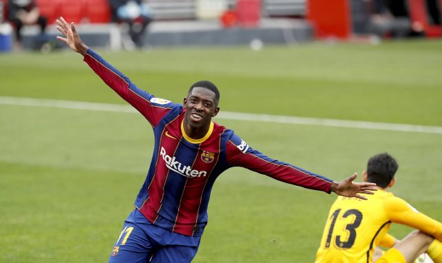 Ousmane Dembélé im Trikot des FC Barcelona