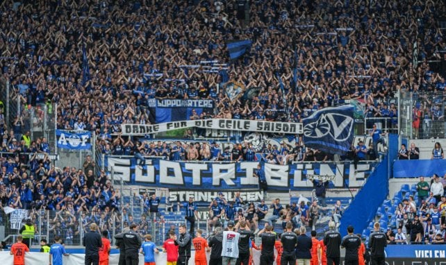 Die Paderborner bedanken sich bei ihren Fans