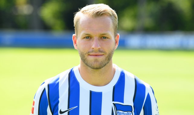 Pascal Köpke im Trikot von Hertha BSC
