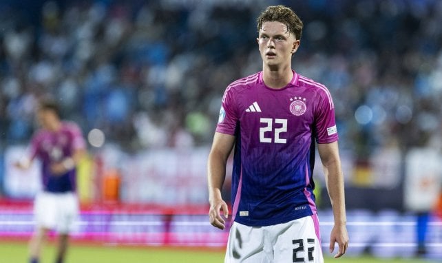 Paul Wanner im Einsatz für die U21