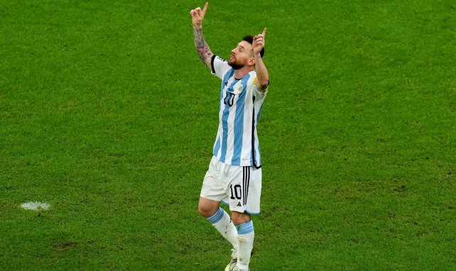 Lionel Messi bei der WM in Katar
