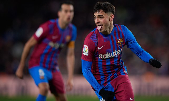 Pedri im Trikot des FC Barcelona
