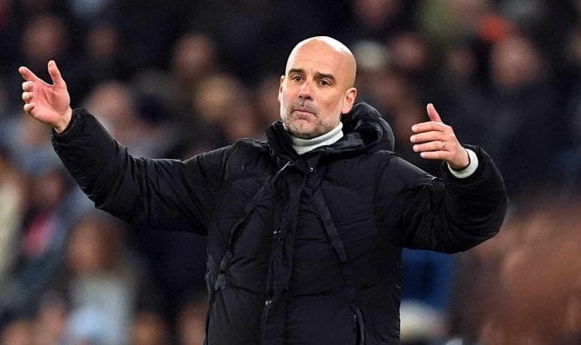 Pep Guardiola wirkt bei Manchester City zunehmend ratlos