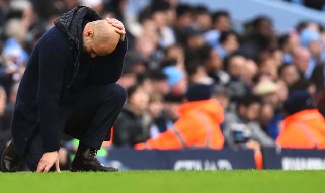 Pep Guardiola steckt mit Manchester City in einer schlimmen Krise