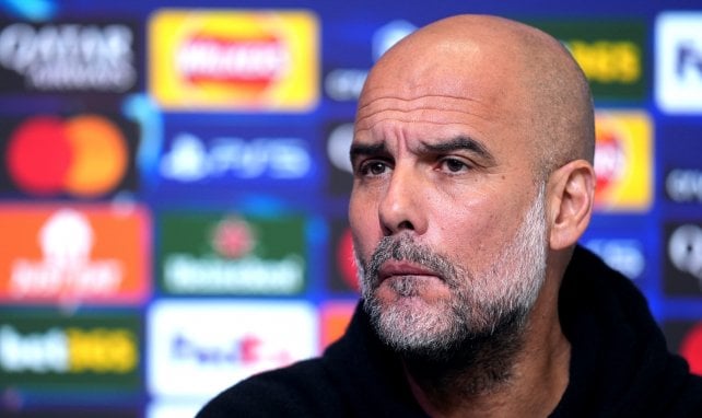 Pep Guardiola geht mit Manchester City durch eine schwere Saison