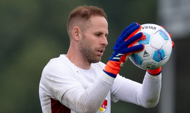 Péter Gulácsi im Training bei RB