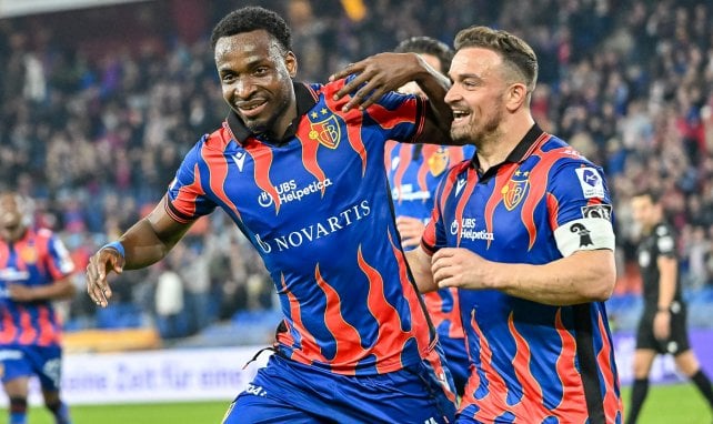 Philip Otele und Xherdan Shaqiri