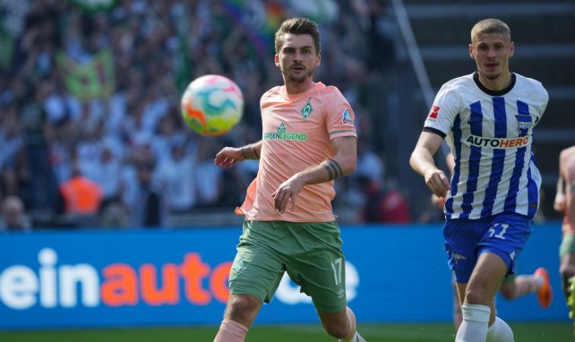 Maximilian Philipp im Dress des SV Werder Bremen