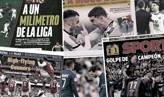 „Ein Millimeter“ entscheidet La Liga | „Schmeißt Conte raus“