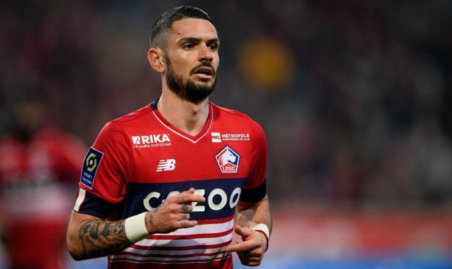 Rémy Cabella im Trikot vom OSC Lille