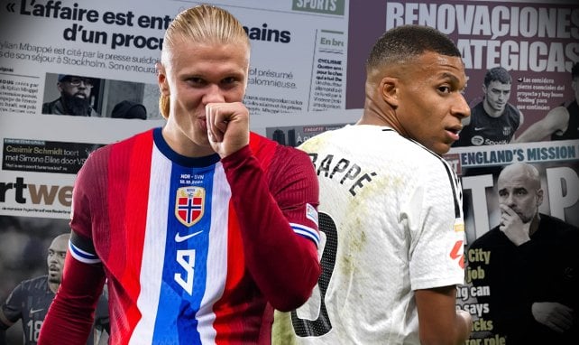 Presseschau Haaland Mbappé