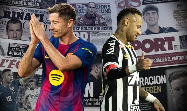 Robert Lewandowski und Neymar auf dem PS Artikelbild