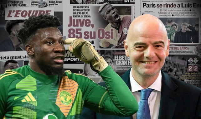 PS mit Onana und Infantino