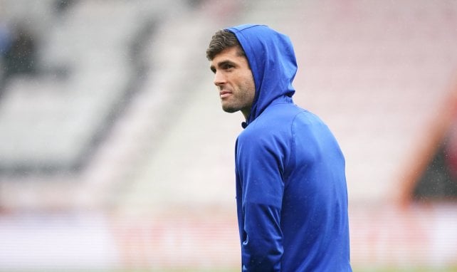 Christian Pulisic im Outfit des FC Chelsea