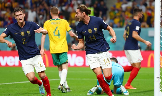 Adrien Rabiot traf beim WM-Auftakt gegen Australien