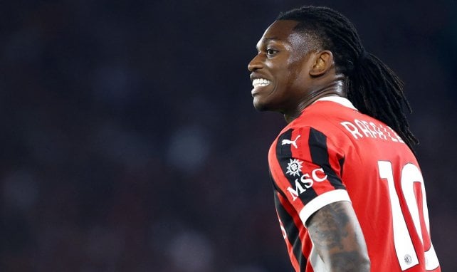 Rafael Leão zeigt die Beißerchen