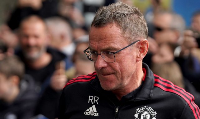 Ralf Rangnick trainierte Manchester United