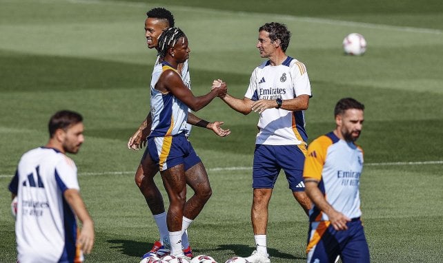 Raúl González Blanco im Training