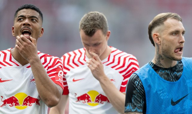 Benjamin Henrichs (l.), Lukas Klostermann (m.) und David Raum (r.)