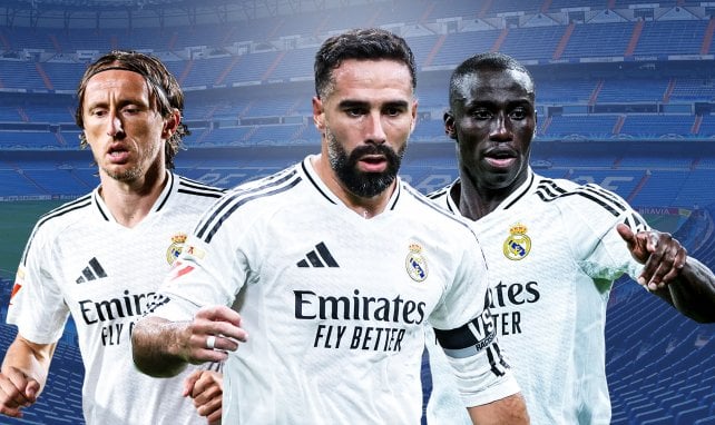 Luka Modric, Dani Carvajal & Ferland Mendy