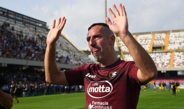 Franck Ribéry verabschiedet sich von Salernitana
