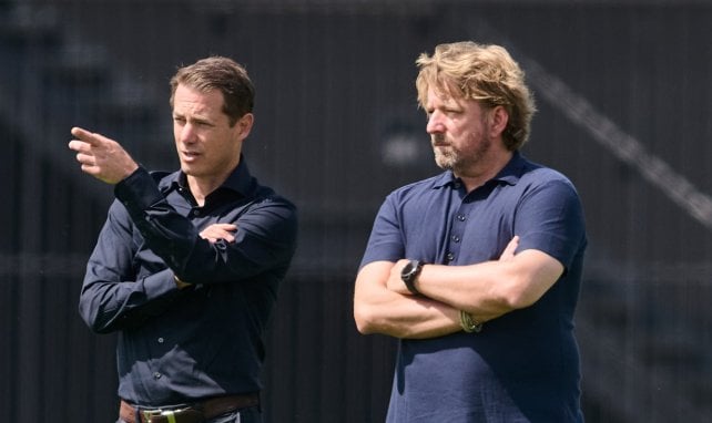 Lars Ricken und Sven Mislintat