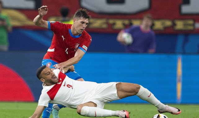 Robin Hranac für Tschechien am Ball